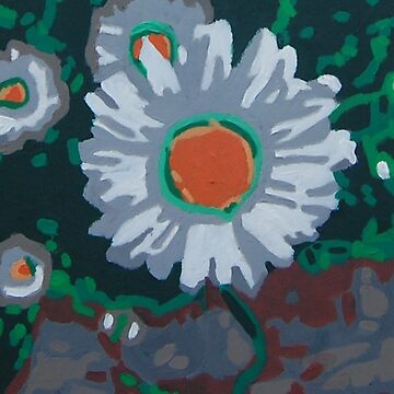 Artwork thumbnail, A daisy under a couple of apple trees. by artistDanJ