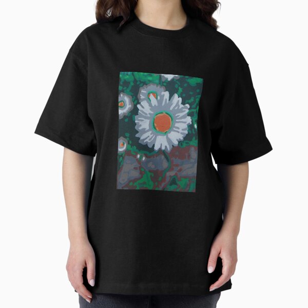 A daisy under a couple of apple trees. Oversized T-Shirt