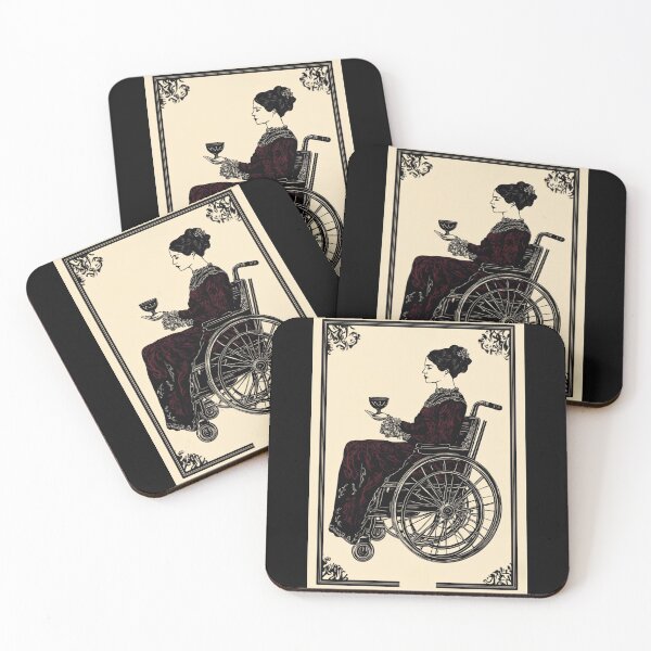 Item preview, Queen of cups wheelchair tarot designed and sold by MendaciousMina.