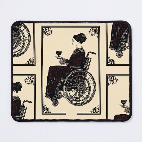 Item preview, Queen of cups wheelchair tarot designed and sold by MendaciousMina.