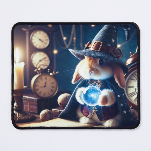 Item preview, Cute Wizard Bunny designed and sold by Dogandesighn.