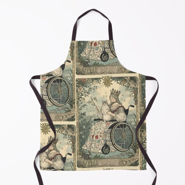 Item preview, Rolling with my cat homie wheelchair tarot designed and sold by MendaciousMina.