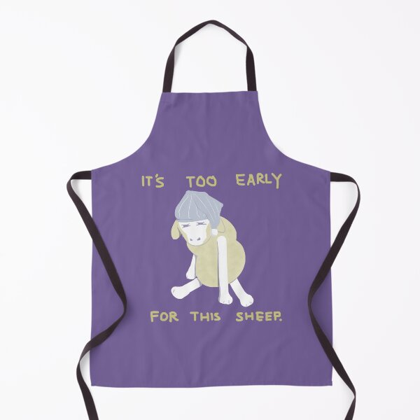 Item preview, IT'S TOO EARLY FOR THIS SHEEP. designed and sold by cloud 8.