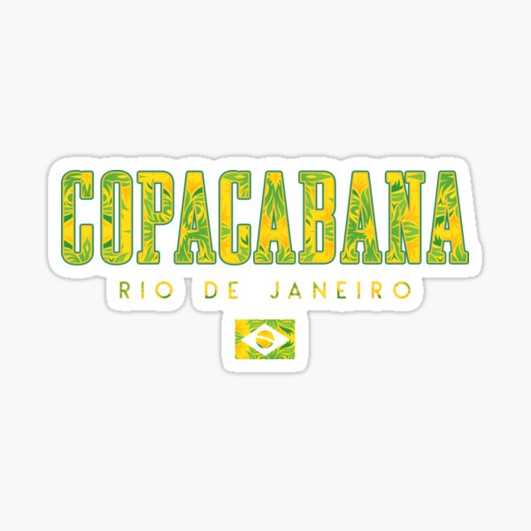 Item preview, Tropical Copacabana designed and sold by LostTravelersLab.