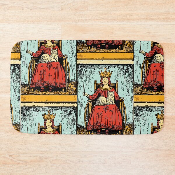 Item preview, Rolling with my cat homie wheelchair tarot designed and sold by MendaciousMina.