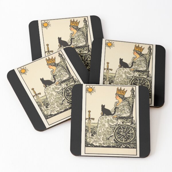 Item preview, Rolling with my cat homie wheelchair tarot designed and sold by MendaciousMina.
