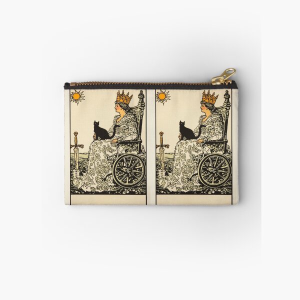 Item preview, Rolling with my cat homie wheelchair tarot designed and sold by MendaciousMina.