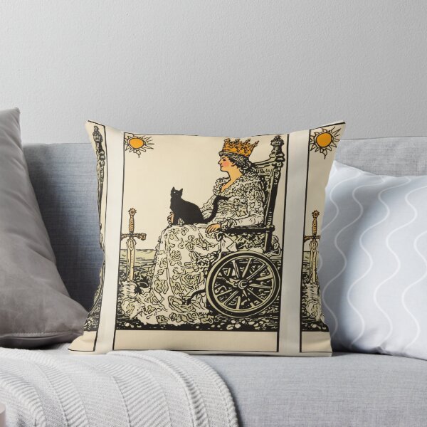 Item preview, Rolling with my cat homie wheelchair tarot designed and sold by MendaciousMina.