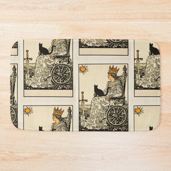 Item preview, Rolling with my cat homie wheelchair tarot designed and sold by MendaciousMina.