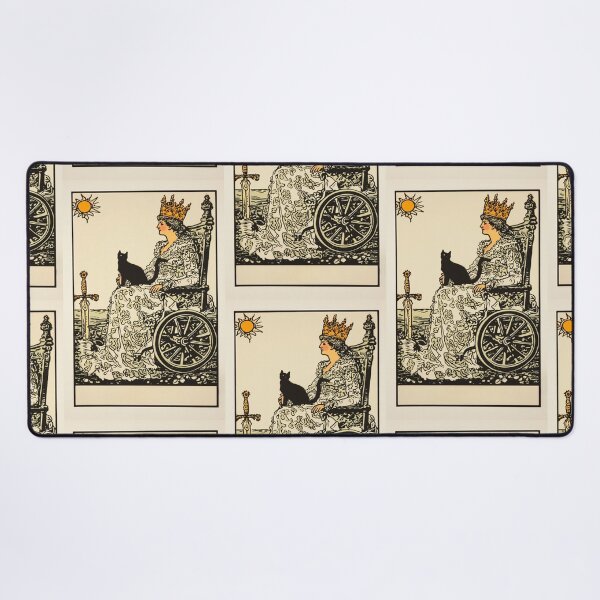 Item preview, Rolling with my cat homie wheelchair tarot designed and sold by MendaciousMina.