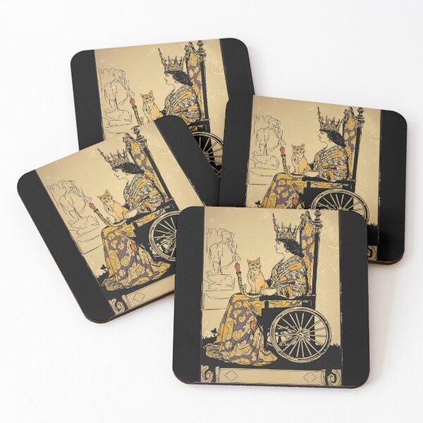 Item preview, Rolling with my cat homie wheelchair tarot designed and sold by MendaciousMina.