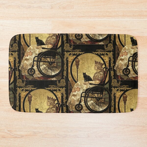 Item preview, Rolling with my cat homie wheelchair tarot designed and sold by MendaciousMina.
