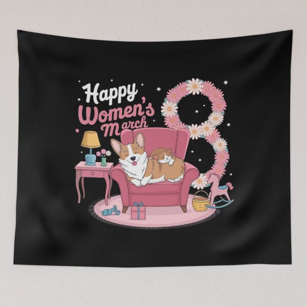 Item preview, Paws & Relax: Happy Women's Day! designed and sold by SztylishDesigns.