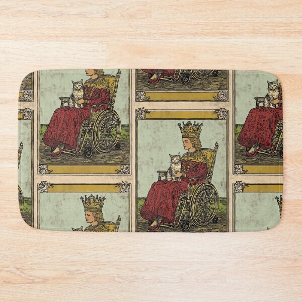 Item preview, Rolling with my cat homie wheelchair tarot designed and sold by MendaciousMina.