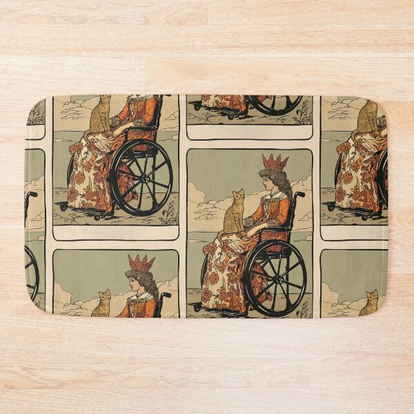 Item preview, Rolling with my cat homie wheelchair tarot designed and sold by MendaciousMina.