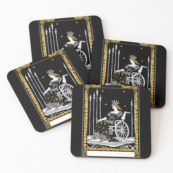 Item preview, Rolling with my cat homie wheelchair tarot designed and sold by MendaciousMina.