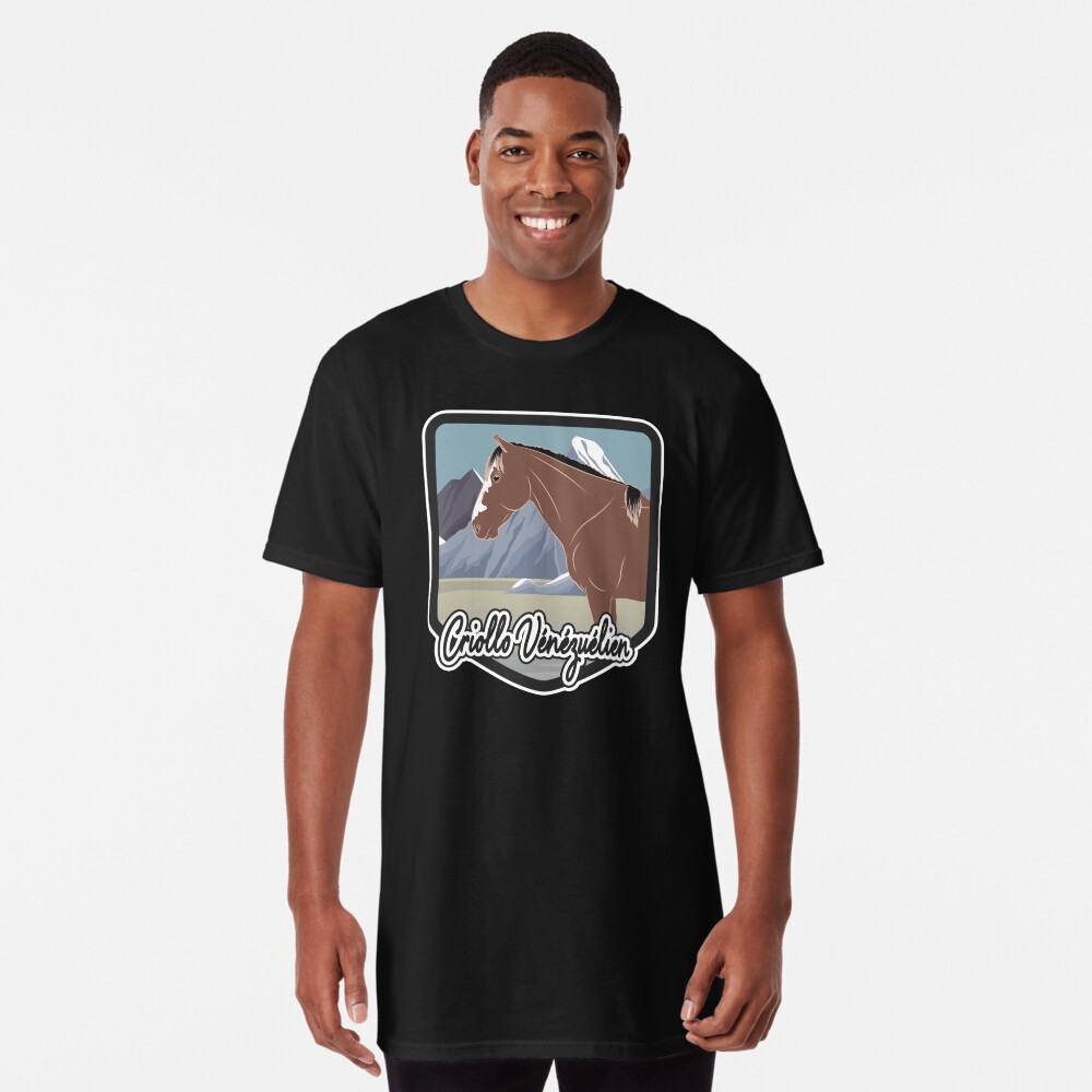 Aperçu de l'œuvre T-shirt long créée et vendue par WebEquitation.