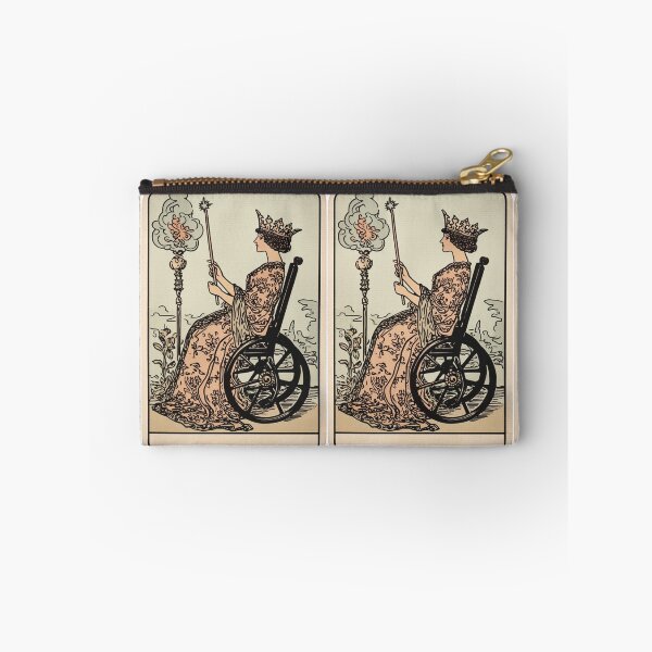 Item preview, Queen of wands wheelchair tarot designed and sold by MendaciousMina.