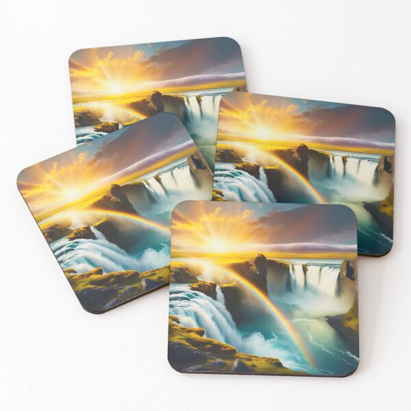 Item preview, Goðafoss (Gods Waterfall) designed and sold by asanaworld.