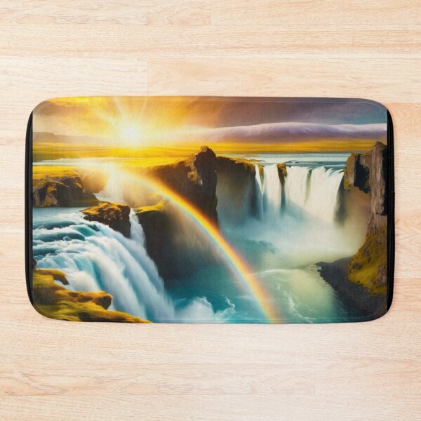 Item preview, Goðafoss (Gods Waterfall) designed and sold by asanaworld.