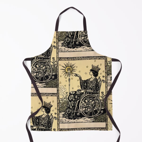 Item preview, Queen of wands wheelchair tarot designed and sold by MendaciousMina.