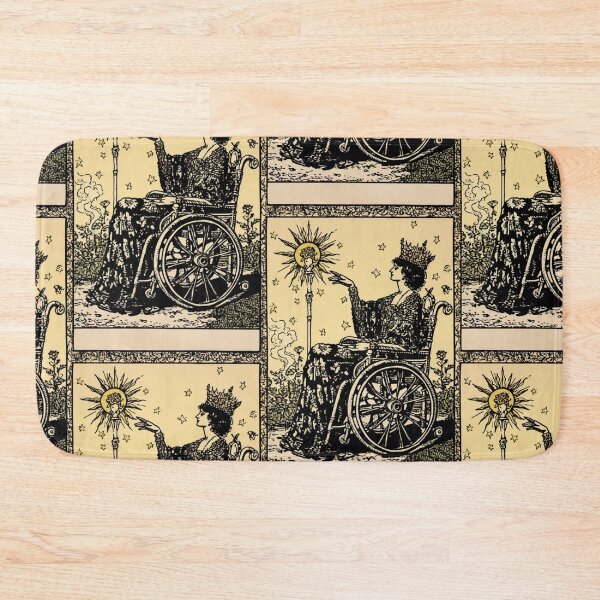 Item preview, Queen of wands wheelchair tarot designed and sold by MendaciousMina.