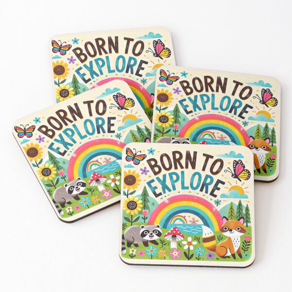 Item preview, Born To Explore designed and sold by Planetporridge.