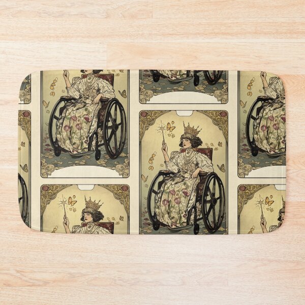 Item preview, Queen of wands wheelchair tarot designed and sold by MendaciousMina.