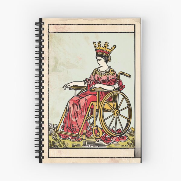 Item preview, Queen upon her throne wheelchair tarot designed and sold by MendaciousMina.