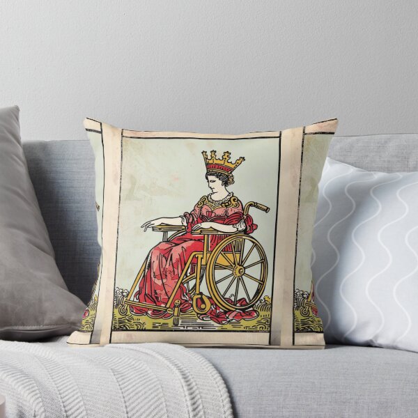 Item preview, Queen upon her throne wheelchair tarot designed and sold by MendaciousMina.