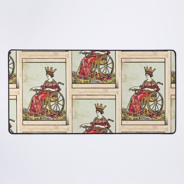Item preview, Queen upon her throne wheelchair tarot designed and sold by MendaciousMina.