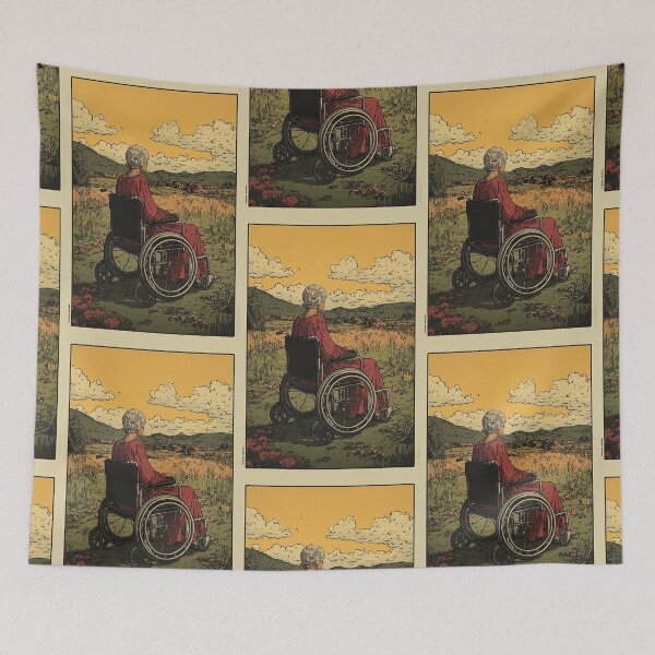 Item preview, Queen upon her throne wheelchair tarot designed and sold by MendaciousMina.