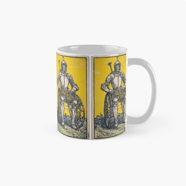 Item preview, knight upon his mount, wheel chair tarot designed and sold by MendaciousMina.