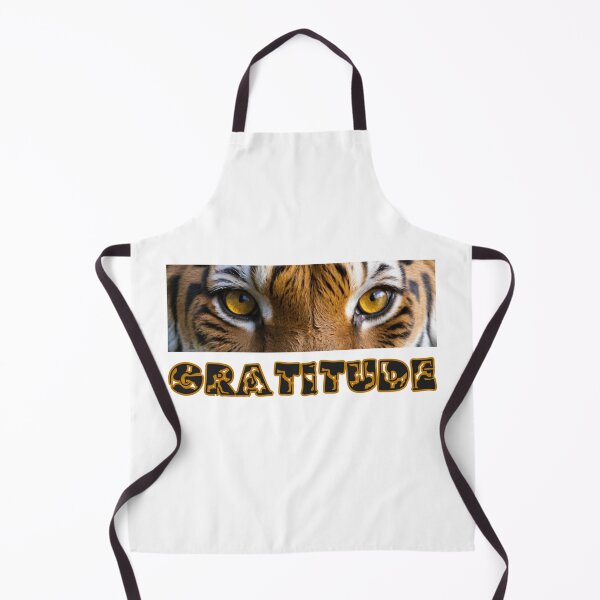 Item preview, Gratitude Tiger – Motivational Wild Spirit Art designed and sold by diaza.