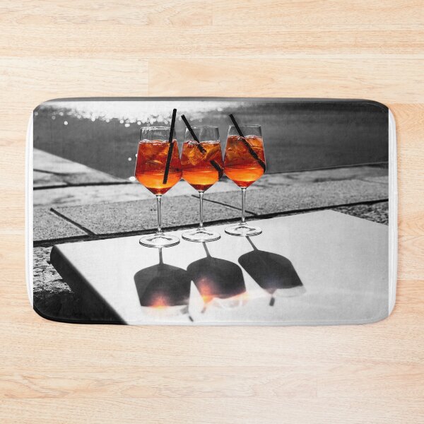 Item preview, Spritz time along the shore of the sea, black and white version (and orange) designed and sold by Pascal-F.