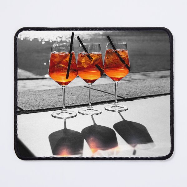 Item preview, Spritz time along the shore of the sea, black and white version (and orange) designed and sold by Pascal-F.
