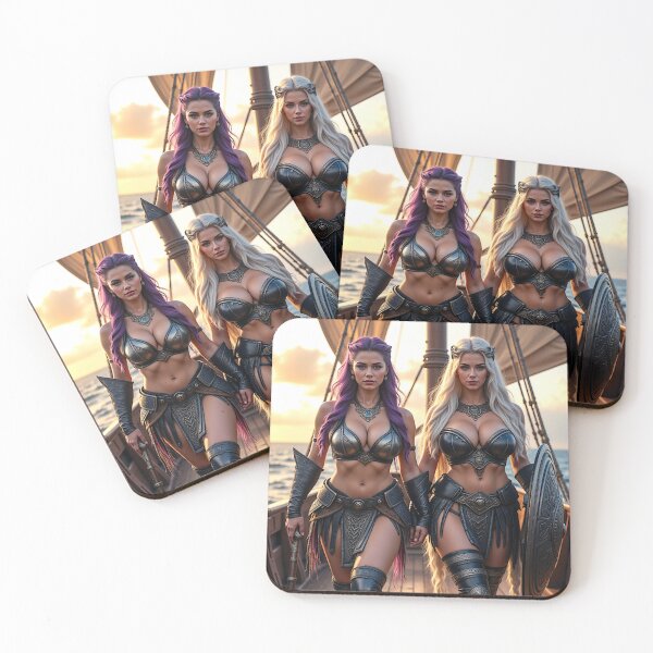 Item preview, Viking Warrior Queens – Shieldmaidens of the Sea designed and sold by Kaladin Creations.