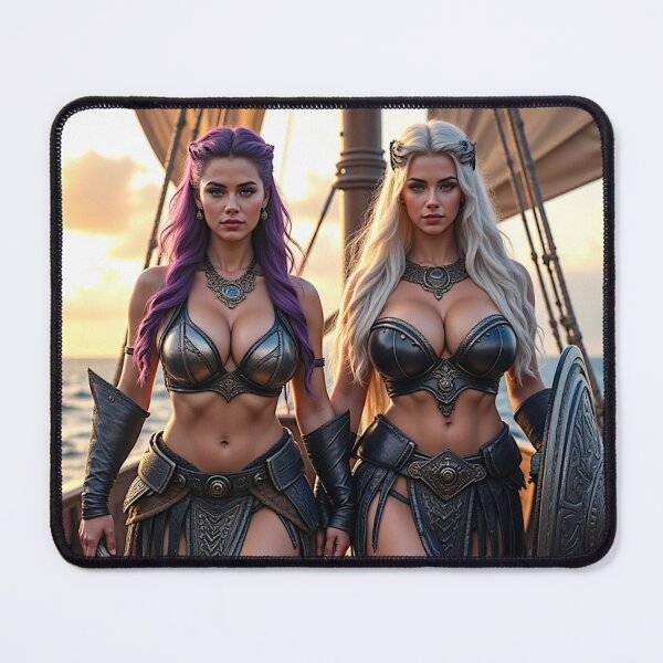 Item preview, Viking Warrior Queens – Shieldmaidens of the Sea designed and sold by Kaladin Creations.