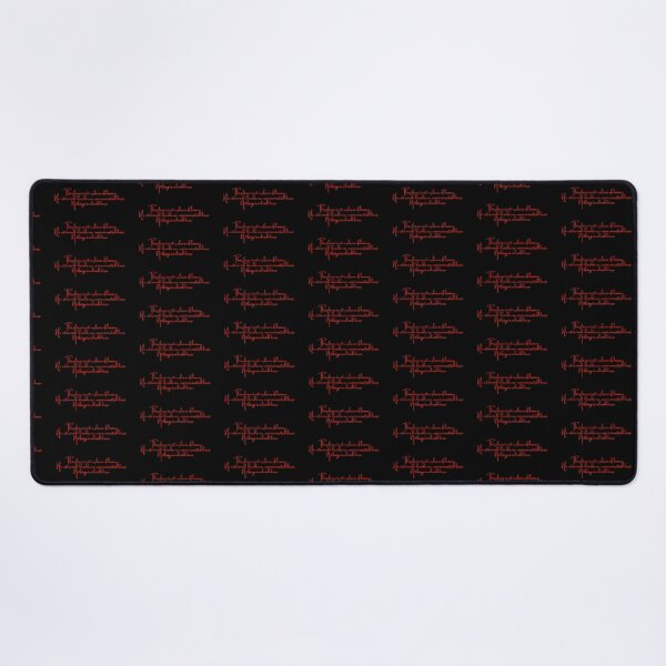 Item preview, Nuclear warning message coquette handwriting (red) designed and sold by TheDoodlemancer.