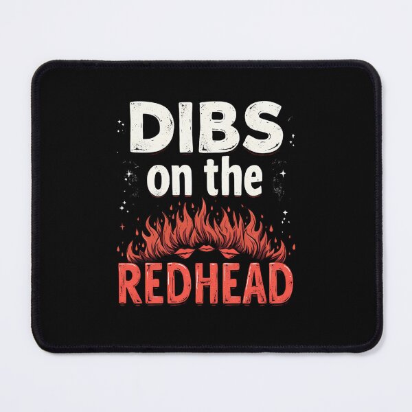 Item preview, "Dibs on the Redhead" Funny Tee   designed and sold by AI-volution.