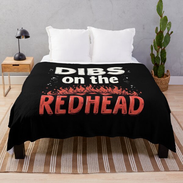 Item preview, "Dibs on the Redhead" Funny Tee designed and sold by AI-volution.