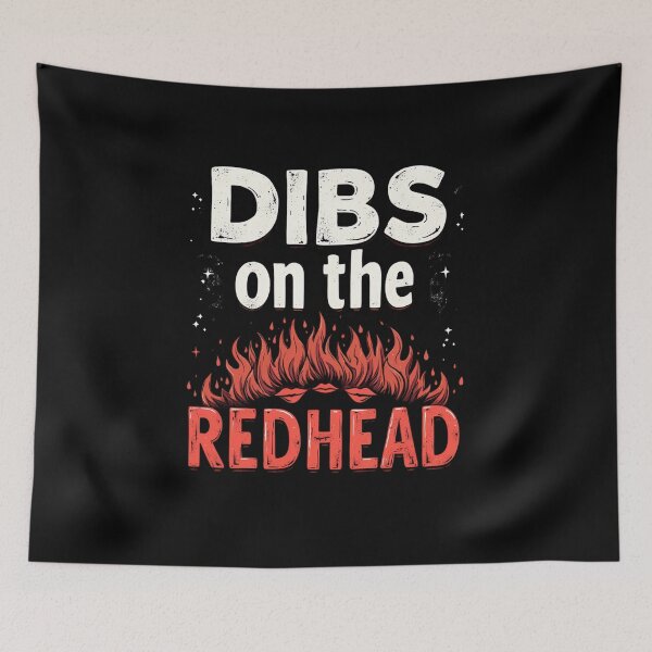 Item preview, "Dibs on the Redhead" Funny Tee   designed and sold by AI-volution.