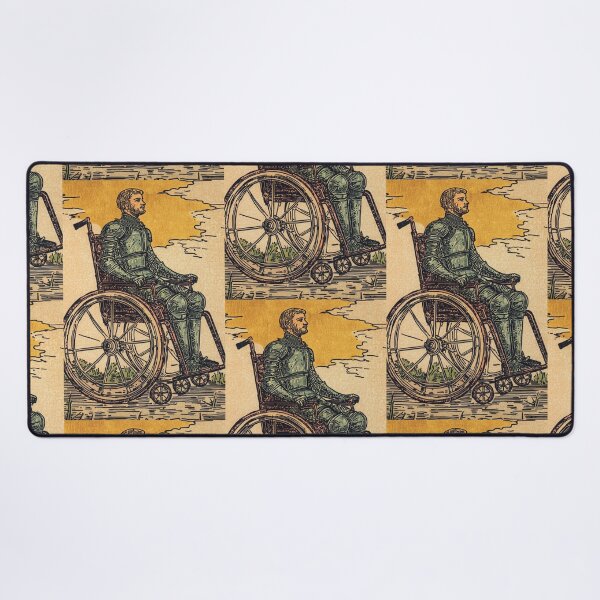 Item preview, knight upon his mount, wheel chair tarot designed and sold by MendaciousMina.