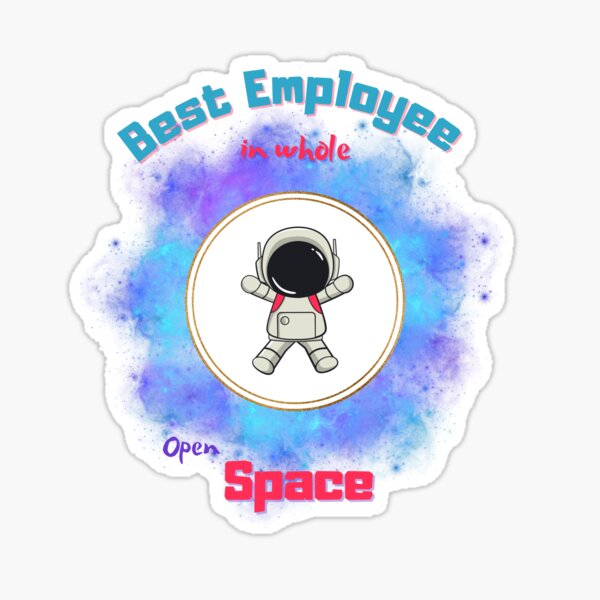 Artikel-Vorschau von Bester Mitarbeiter im gesamten Open Space – lustiges Geschenk für Mitarbeiter!, designt und verkauft von AtushaSpark.