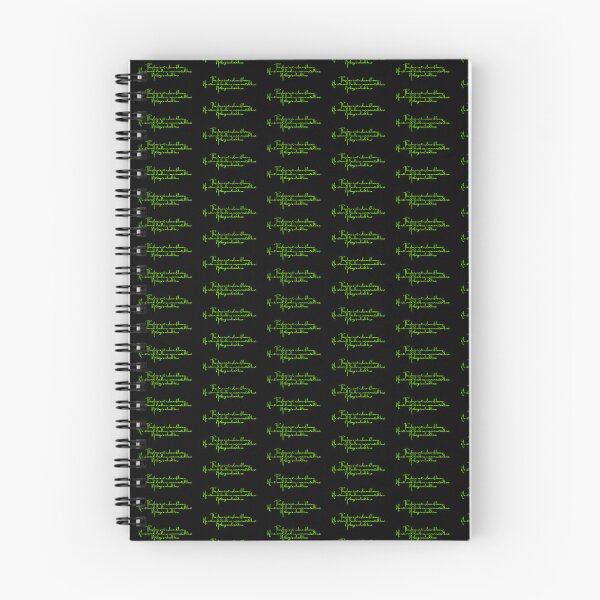 Item preview, Nuclear warning message coquette handwriting (green) designed and sold by TheDoodlemancer.
