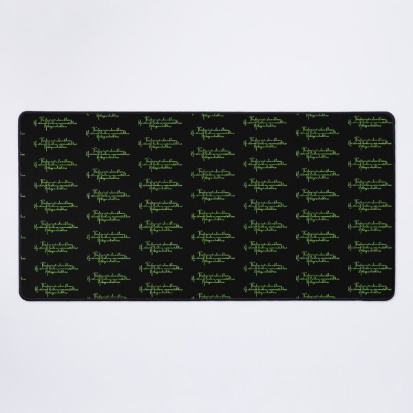 Item preview, Nuclear warning message coquette handwriting (green) designed and sold by TheDoodlemancer.