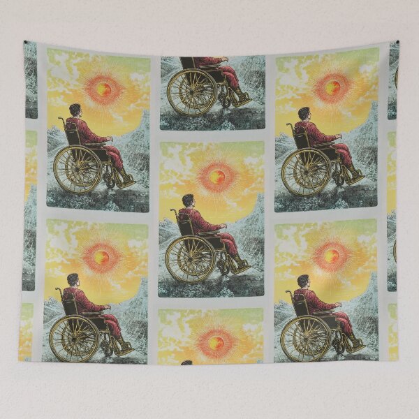 Item preview, wheel chair tarot designed and sold by MendaciousMina.
