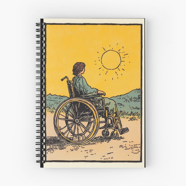 Item preview, Wheel chair tarot designed and sold by MendaciousMina.