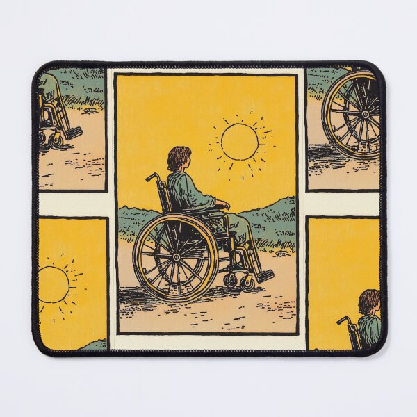 Item preview, Wheel chair tarot designed and sold by MendaciousMina.