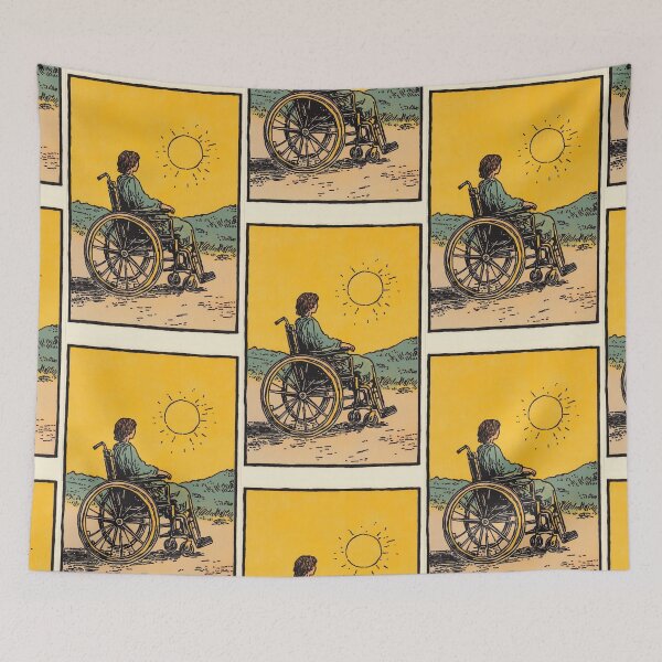 Item preview, Wheel chair tarot designed and sold by MendaciousMina.